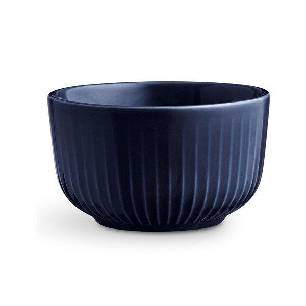 Tmavě modrá porcelánová miska Kähler Design Hammershoi, ⌀ 11 cm