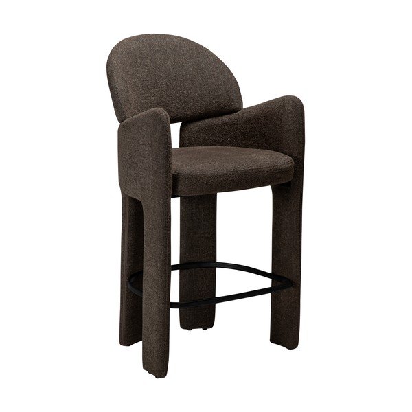 Hnědá barová židle (výška sedáku 68,5 cm) Aole – DAN-FORM Denmark