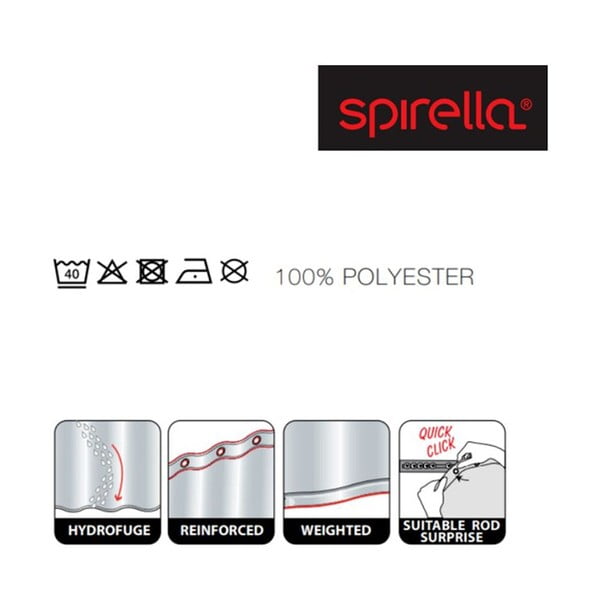 Sprchový závěs 180x200 cm Serengeti – Spirella-image-3