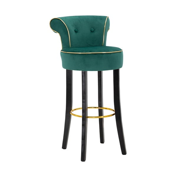 Krémová sametová barová židle 96 cm Luxy – Mauro Ferretti