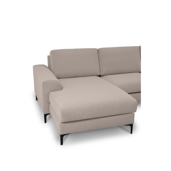 Béžová rohová pohovka (pravý roh/do "U") Henry – Scandic-image-3