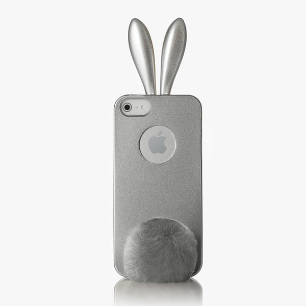 Rabito obal na iPhone 5 Bling Bling, stříbrný