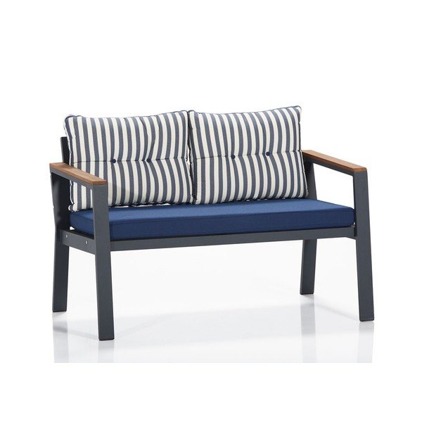 Modrý zahradní lounge set pro 4 Defne – Floriane Garden-image-2