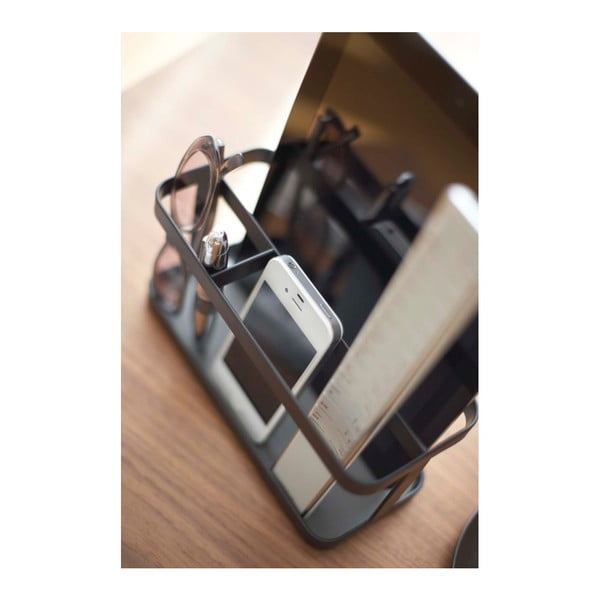 Černý multifunkční stojánek YAMAZAKI Tower Rack-image-1