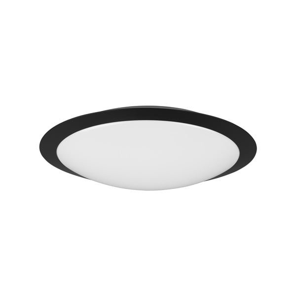 Matně černé LED stropní svítidlo ø 42 cm Umberto – Trio-image-1