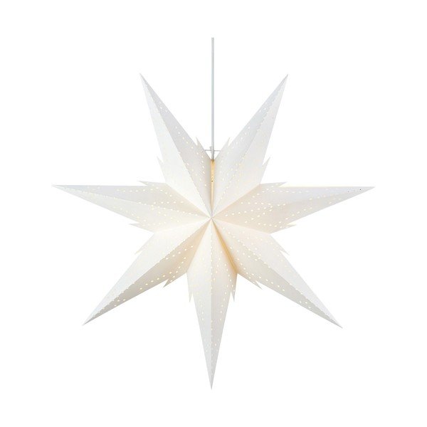 Bílá závěsná vánoční světelná dekorace Daria – Markslöjd