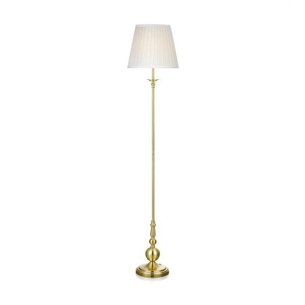 Stojací lampa Imperia, bílé