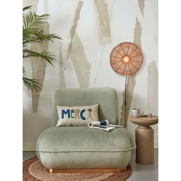 Nástěnné svítidlo v přírodní barvě ø 40 cm Tanami – Good&Mojo-image-3