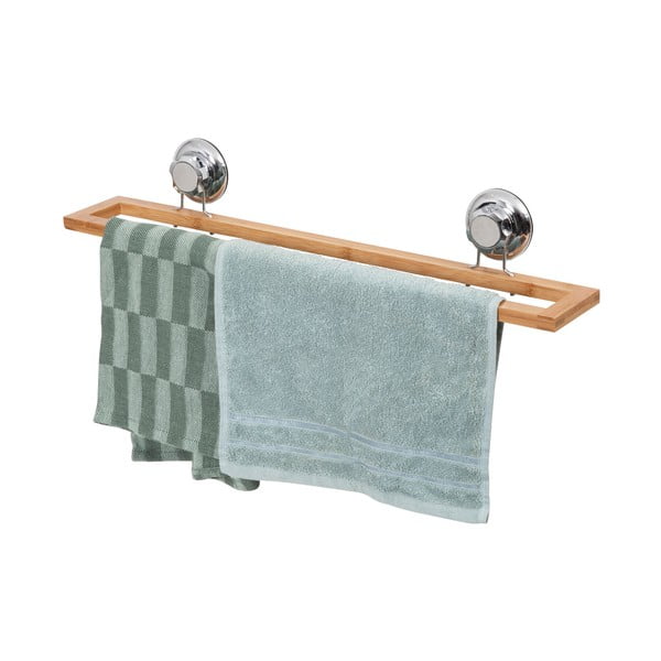 Bambusový nástěnný držák na ručníky Compactor Spa-image-3