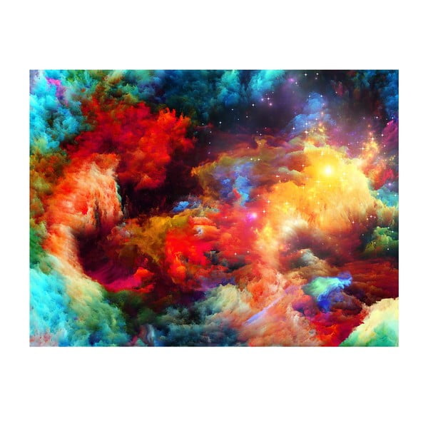 Obraz Homemania Decor Colorful Galaxy, 70 x 100 cm