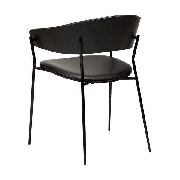 Matně černé jídelní křeslo s područkami Crib – DAN-FORM Denmark-image-4