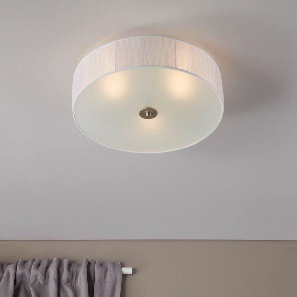 Bílé stropní svítidlo Markslöjd Byske, ⌀ 40 cm-image-1