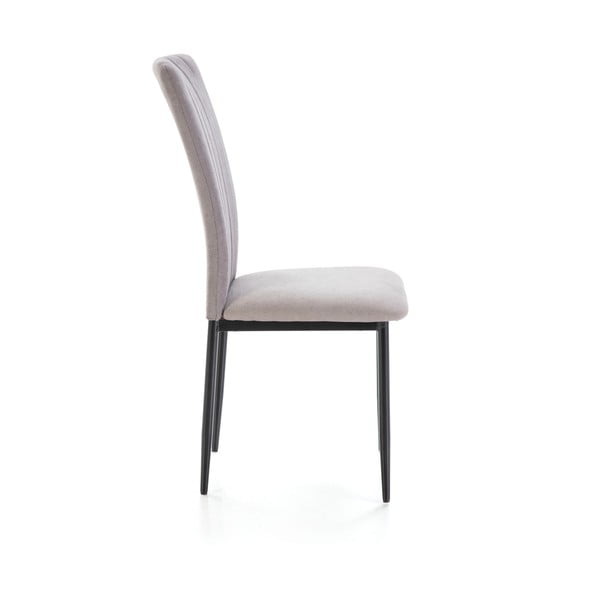 Světle šedé jídelní židle v sadě 4 ks Holly – Marckeric-image-2