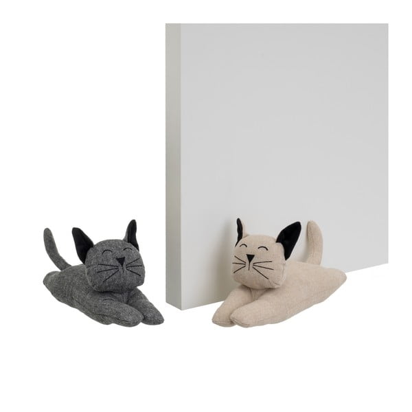 Zarážky do dveří v sadě 2 ks Cat – Casa Selección-image-1