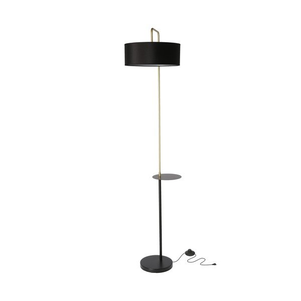 Černá stojací lampa (výška 172 cm) Impact – Candellux Lighting-image-1