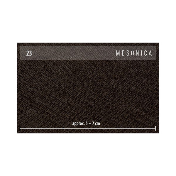 Tmavě hnědá pohovka MESONICA Musso Tufted, 210 cm-image-4