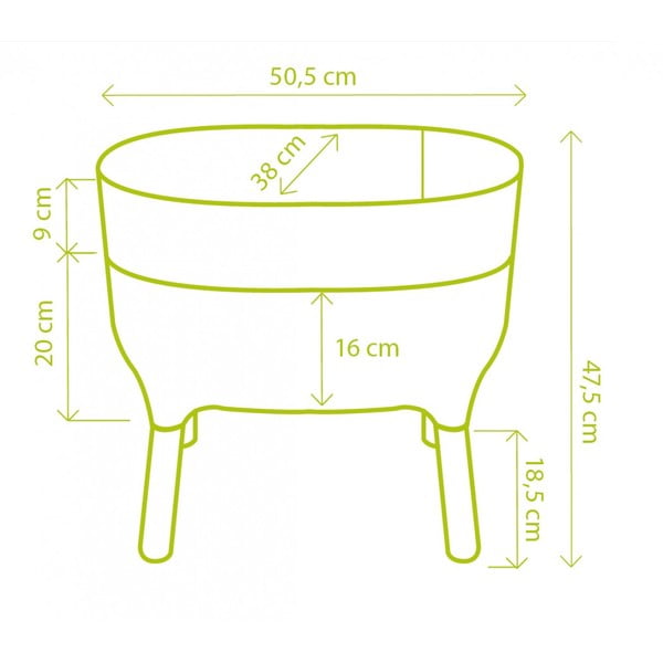 Plastová samozavlažovací pěstební nádoba Urbalive – Plastia-image-4