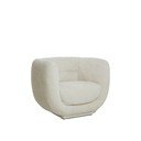 Krémové křeslo Kialy – Light & Living
