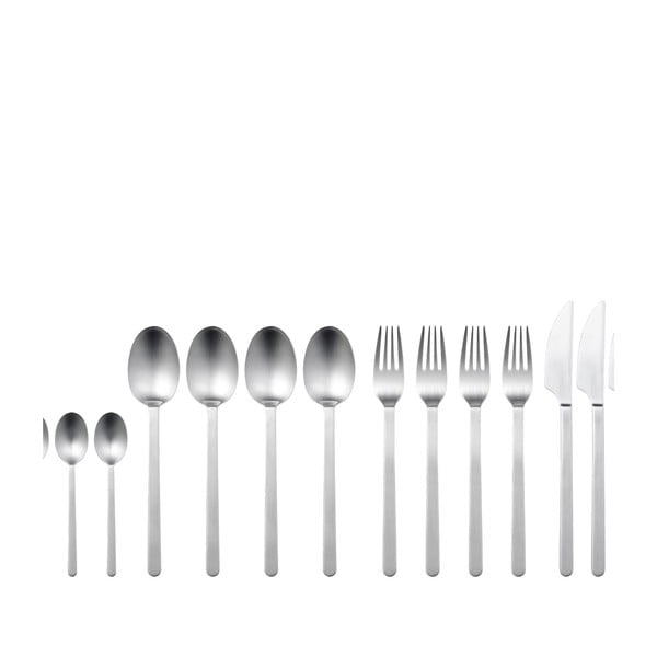 Nerezový příbor ve stříbrné barvě 16 ks Norm – Gense-image-2