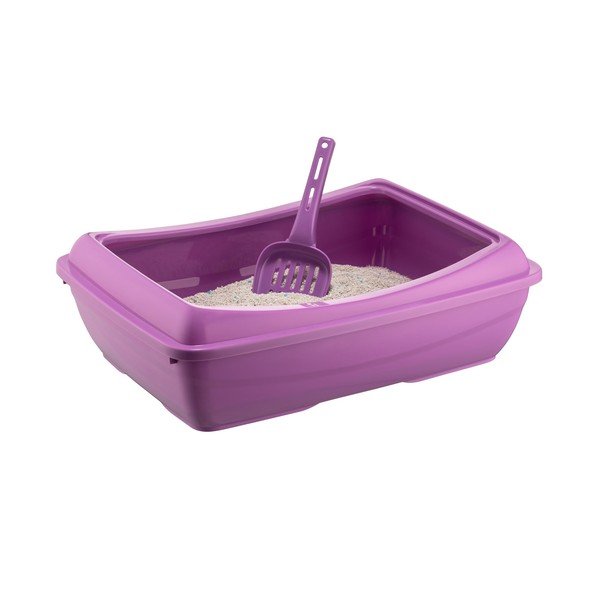 Fialový kočičí záchod Petpetite-image-1