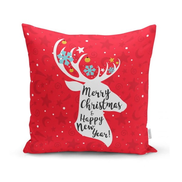 Sada 4 vánočních povlaků na polštář a běhounu na stůl Minimalist Cushion Covers Joy-image-1