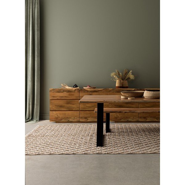 Dřevěná lavice v přírodní barvě Artur – Bizzotto-image-4