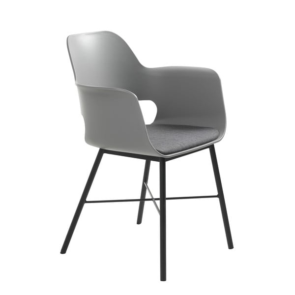 Šedá jídelní židle Unique Furniture Wrestler