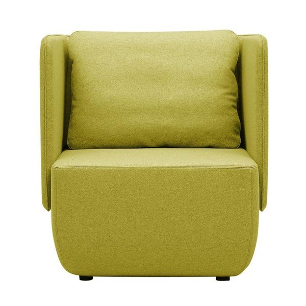 Žluté křeslo Softline Opera Low