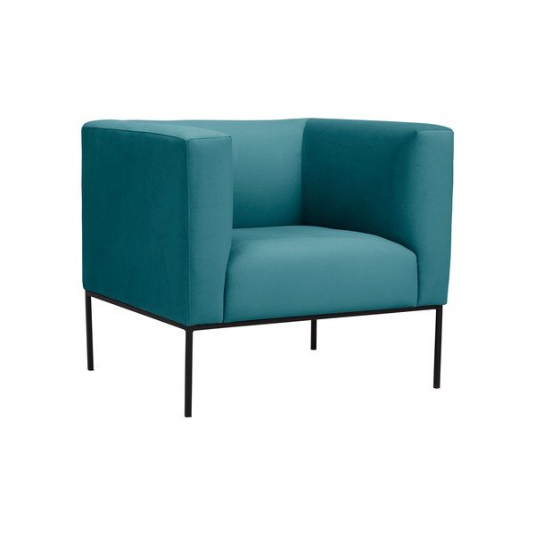 Tyrkysové křeslo Windsor & Co Sofas Neptune-image-2