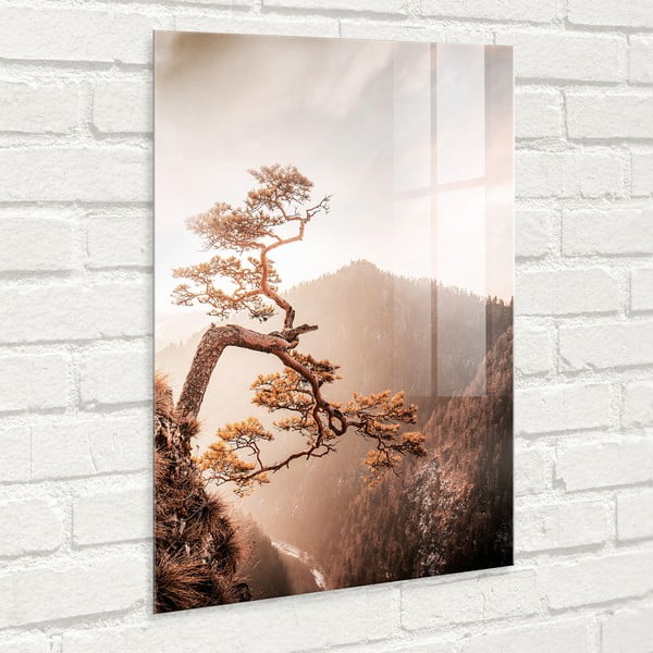 Skleněný obraz 50x70 cm Brown Tree – Styler-image-4