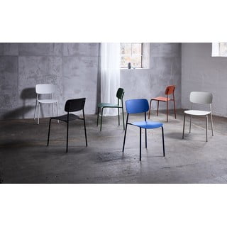 Modré jídelní židle v sadě 2 ks Kirkland – Unique Furniture