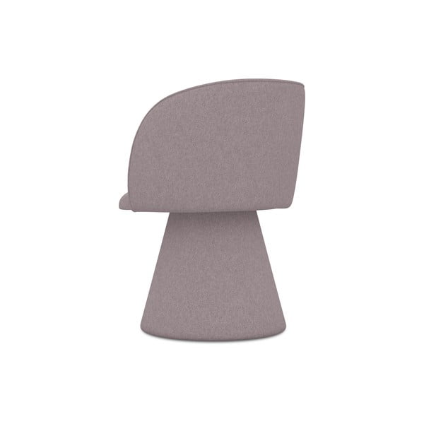 Čalouněné jídelní křeslo v levandulové barvě Maia – Makamii-image-3