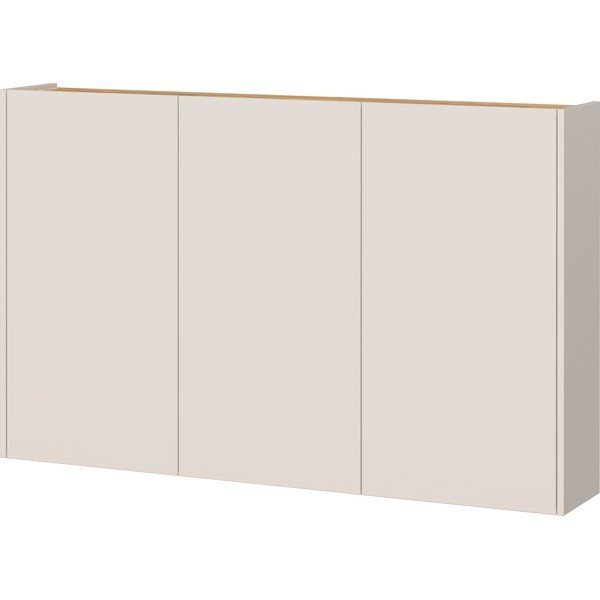 Krémová skříňka v dekoru dubu 138x87x25 cm Libbiano – Germania