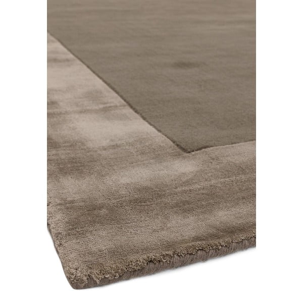 Hnědý ručně tkaný koberec s příměsí vlny 160x230 cm Ascot – Asiatic Carpets-image-2