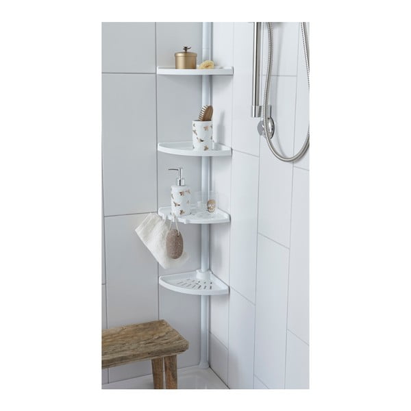 Rohová police do koupelny Compactor Coin De Douche-image-1