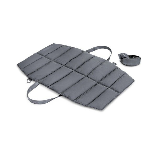 Tmavě šedý cestovní pelíšek pro psa 70x100 cm Strada Asphalt M – MiaCara