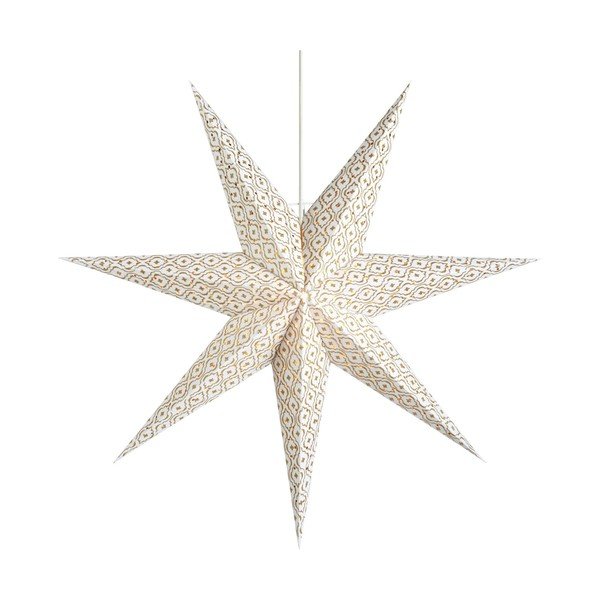 Bílá závěsná vánoční světelná dekorace Baroque – Markslöjd