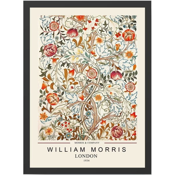 Plakát 35x45 cm William Morris – Wallity