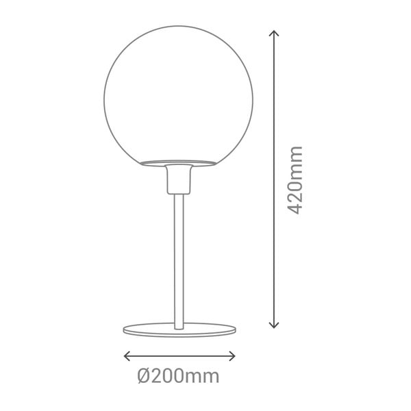 Fialová stolní lampa SULION Venus-image-2