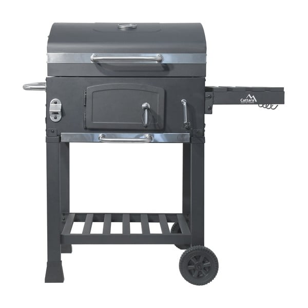 Gril na dřevěné uhlí s litinovým roštem Cattara Royal-image-4