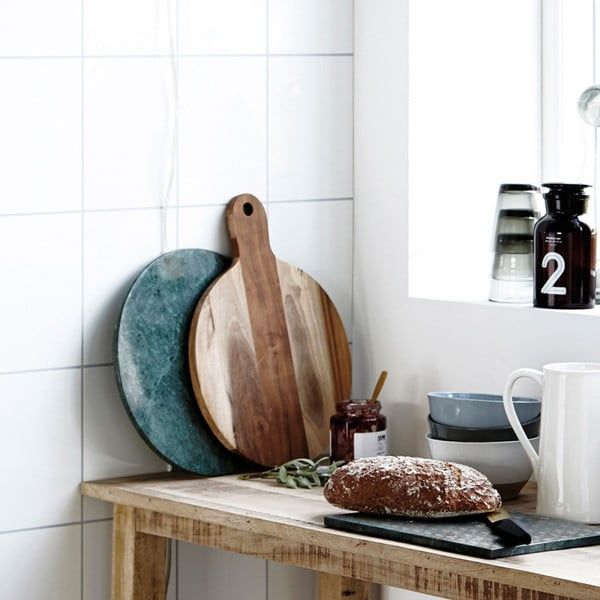 Sada 2 krájecích prkének z akátového dřeva House Doctor Nature-image-1