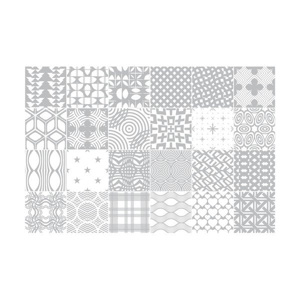 Sada 24 samolepek Ambiance Scandi, 60 x 90 cm-image-1
