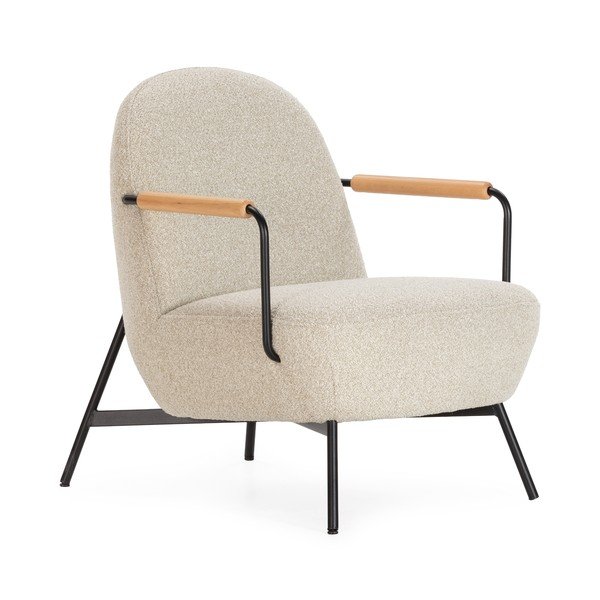 Béžové křeslo Regi – MOME