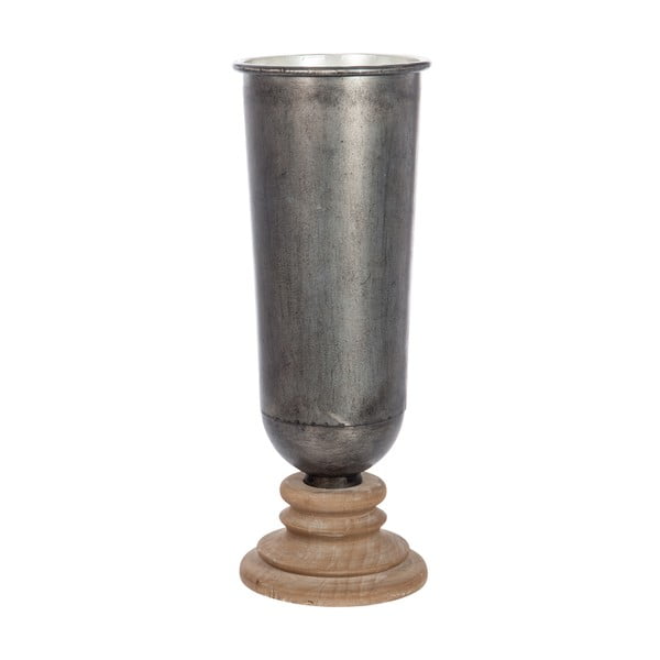 Kulatá váza Grey Nat, 20 cm