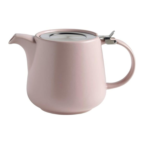 Růžová porcelánová čajová konvice se sítkem Maxwell & Williams Tint, 1,2 l