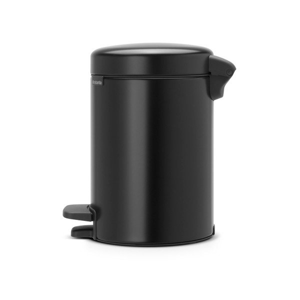 Černý pedálový odpadkový koš Brabantia Newicon, 3 l-image-3