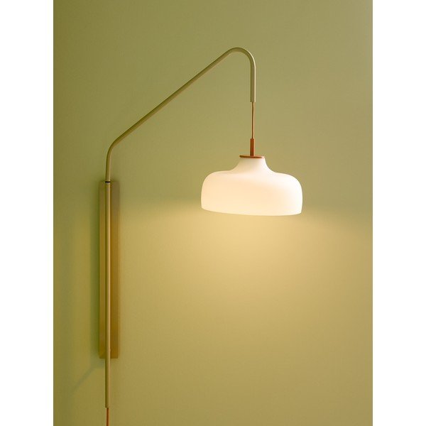 Bílé/béžové nástěnné svítidlo do zásuvky ø 29 cm Current – Hübsch-image-2