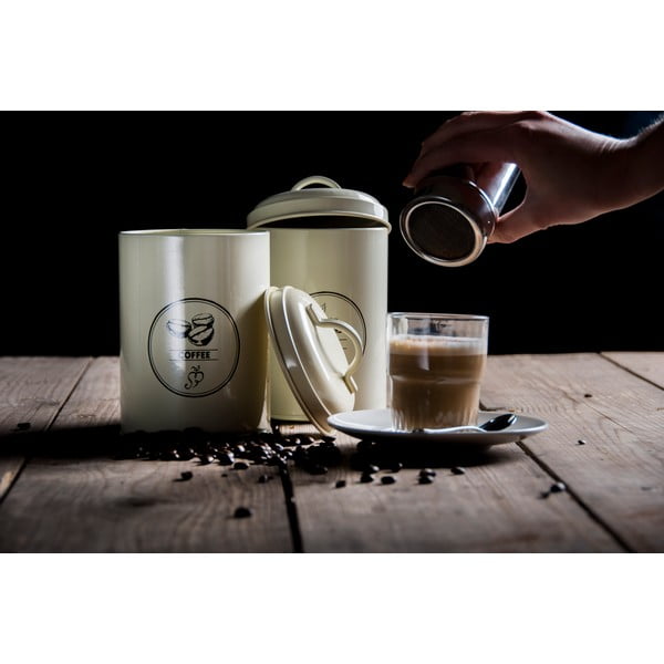 Ocelové dózy na kávu/sypaný čaj v sadě 3 ks – Esschert Design-image-4