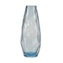 Světle modrá skleněná váza Bahne & CO, výška 28 cm