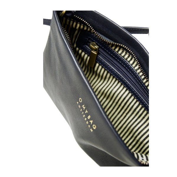 Kožená kabelka/psaníčko O My Bag Dashing Daisy Midnight Blue-image-3
